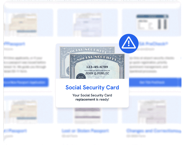 Social Security Card Replacement