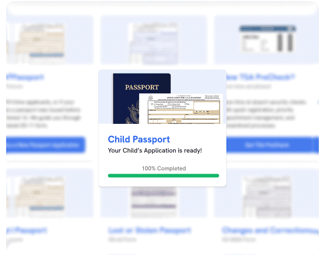 Child Passport Application Child Passport Application