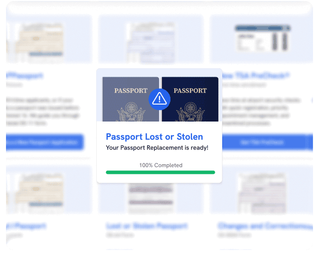 Lost or Stolen Passport Replacement