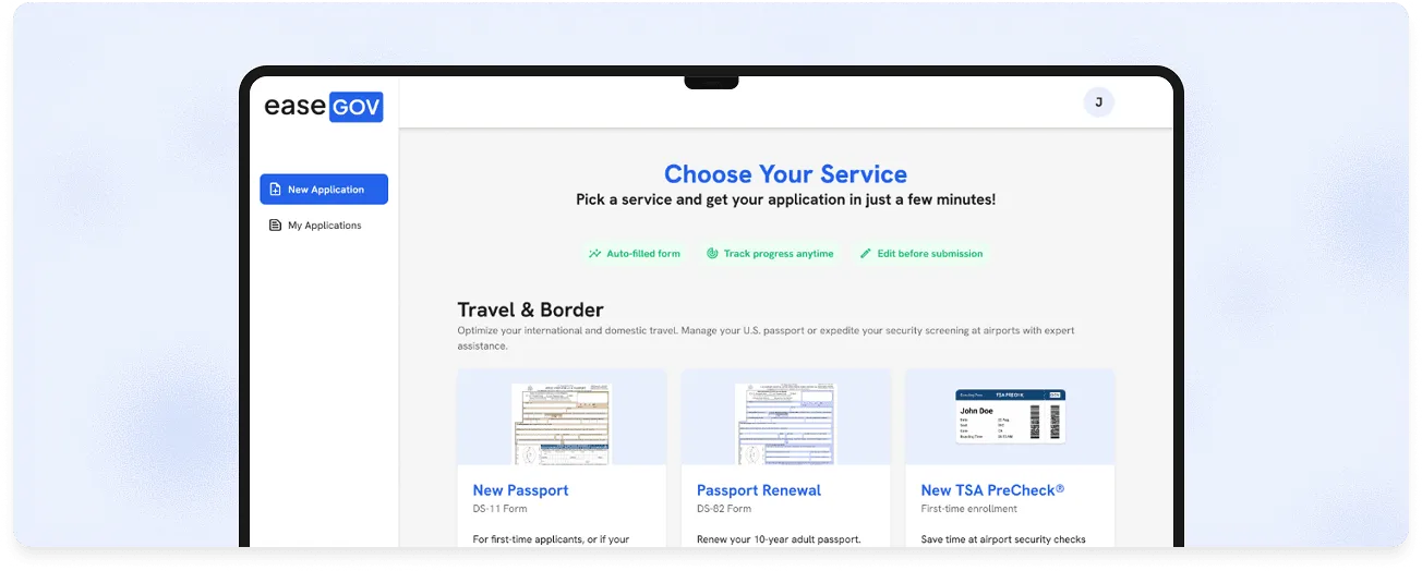 easegov social security card banner