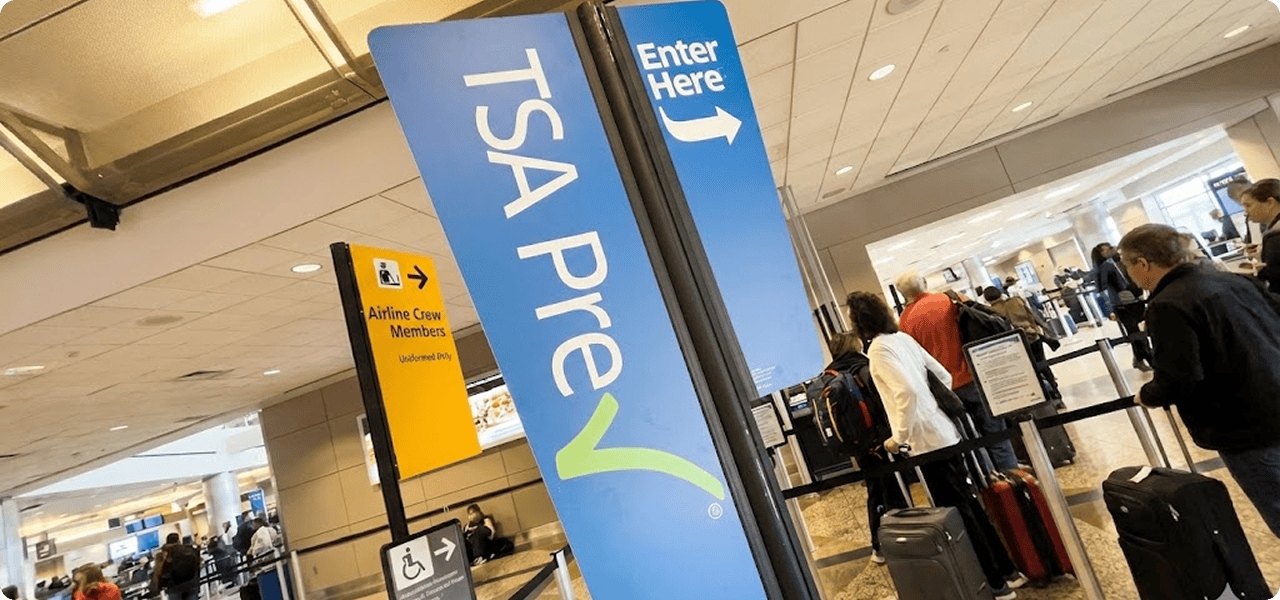 TSA Precheck banner logo